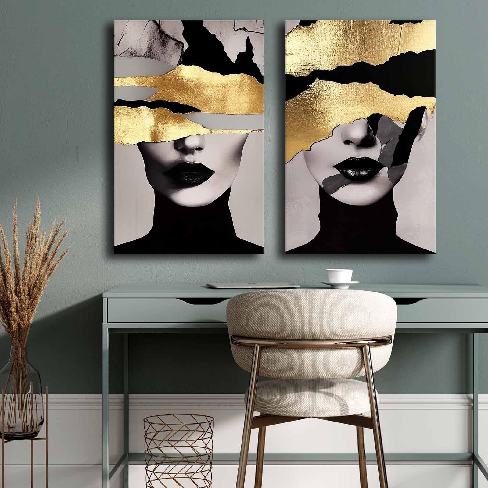 Wallity slika na platnu u 2 dijela