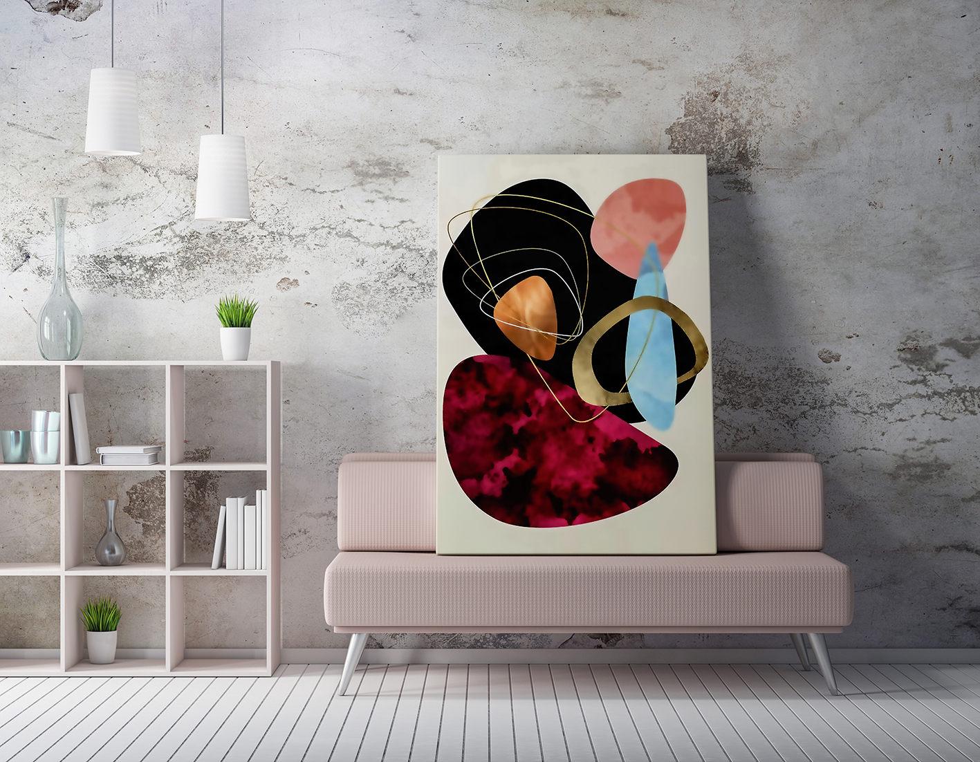 Slika na zidu na platnu 70x100cm