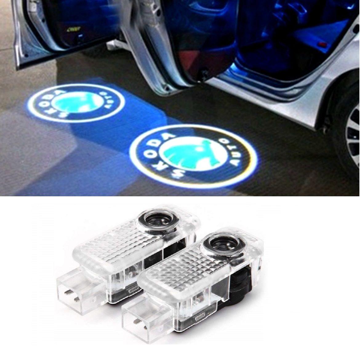 Projektori Vrata Led Sa Logom Pmc-S4 Škoda Grupacija (Set 2 Komada)