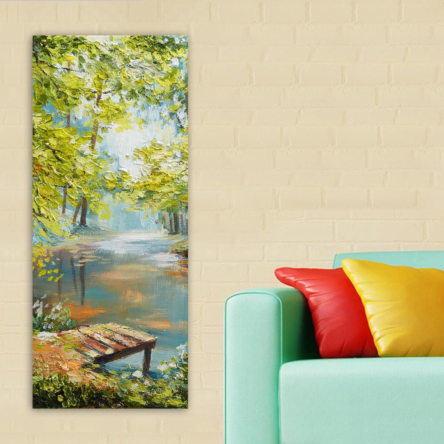 Slika na zidu na platnu 50x120cm