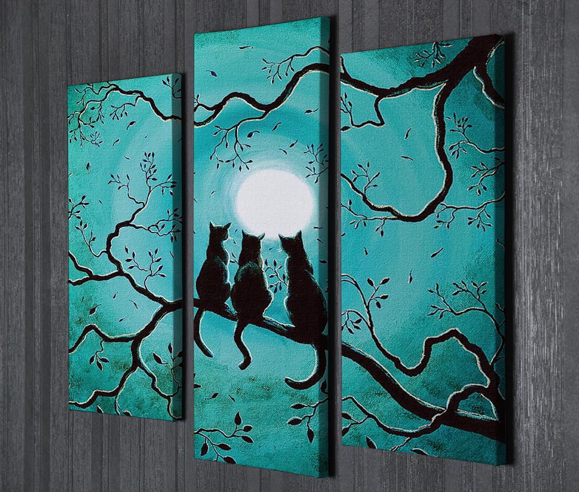 Wallity slika na platnu u 3 dijela