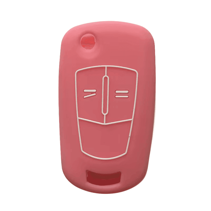 Navlaka Za Ključ Silikonska Opel Tip 2 Roza (Dvije Tipke)