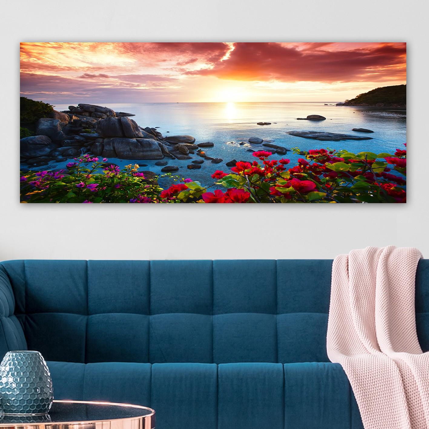 Slika na zidu na platnu 50x120cm