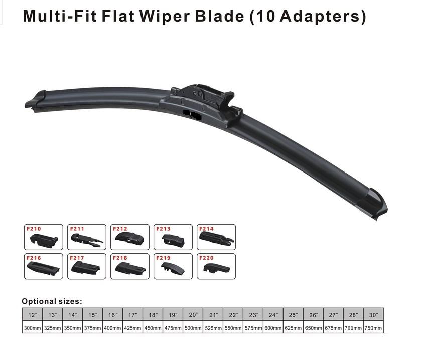 Autosystem Brisač Sa 9 Adaptera 55Cm Aqua Blade
