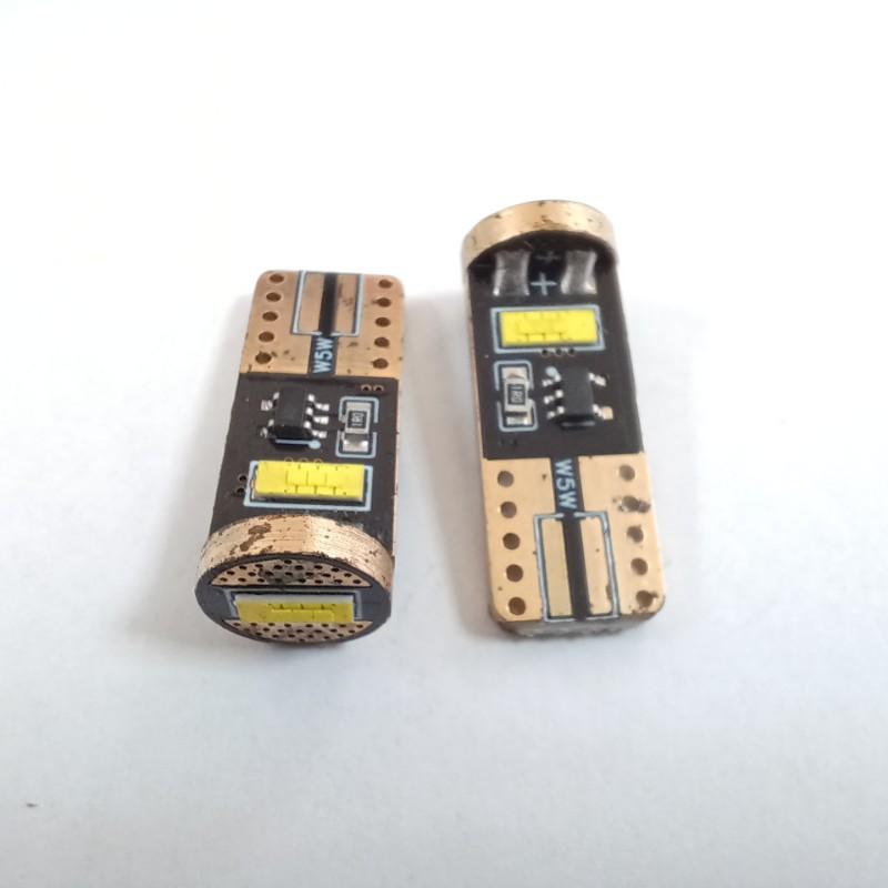 Autosystem Sijalice Led 12V T10 W5W Canbus 3 Smd Bijela (Par)