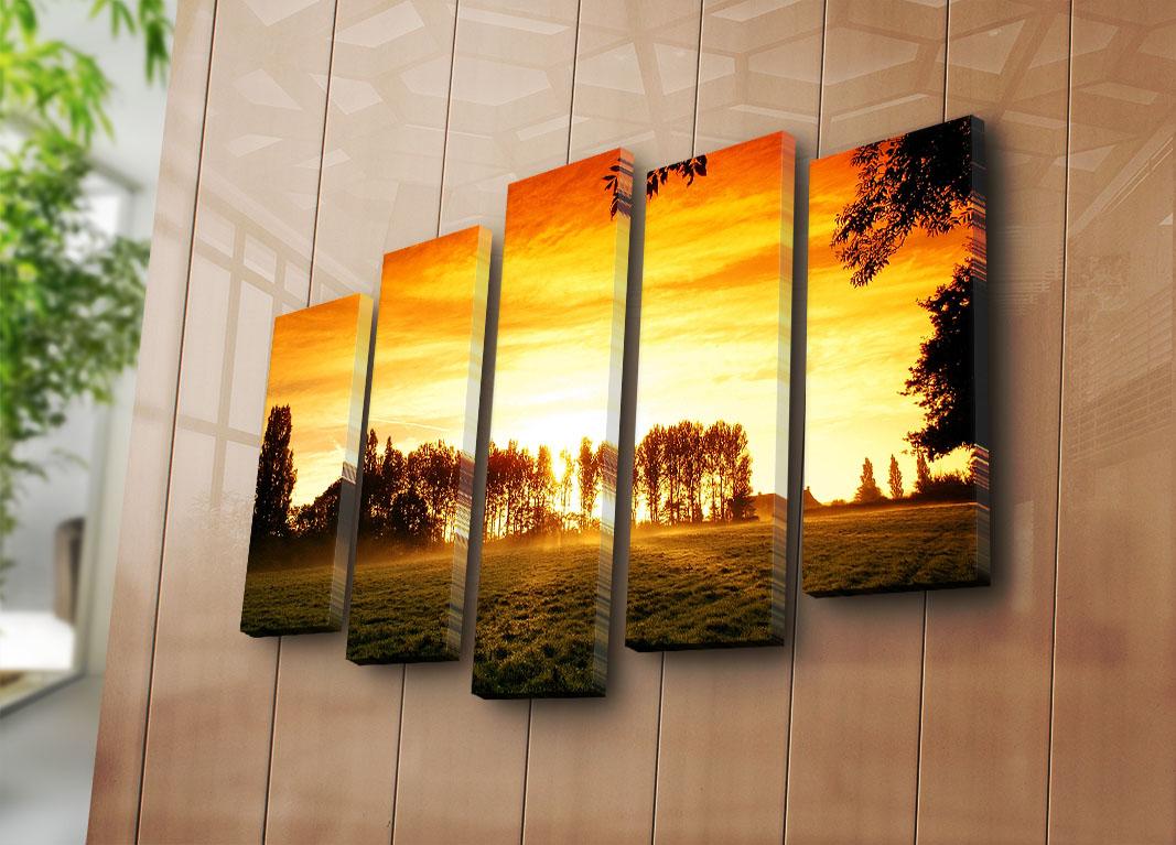 Wallity slika na platnu od 5 dijelova