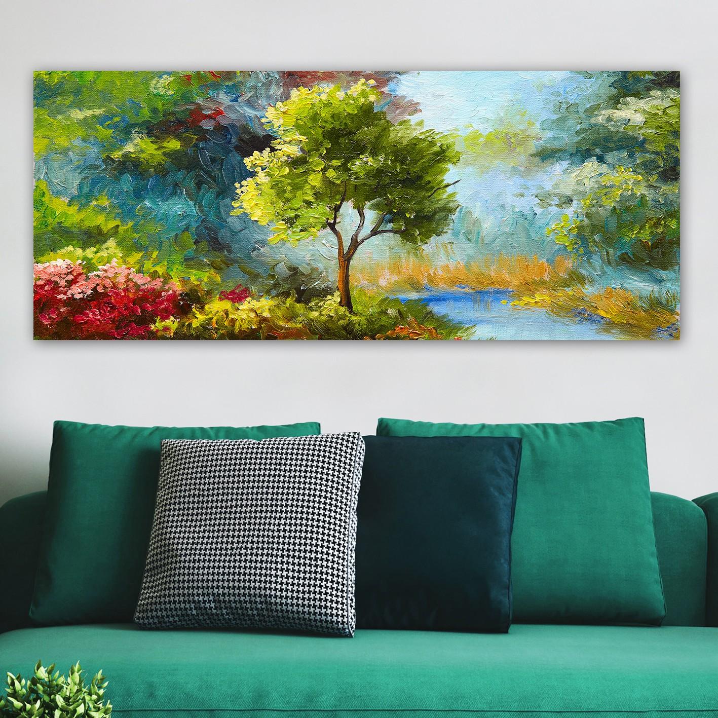 Slika na zidu na platnu 50x120cm