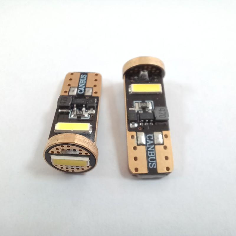 Autosystem Sijalice Led 12V T10 W5W Canbus 3 Smd Bijela (Par)