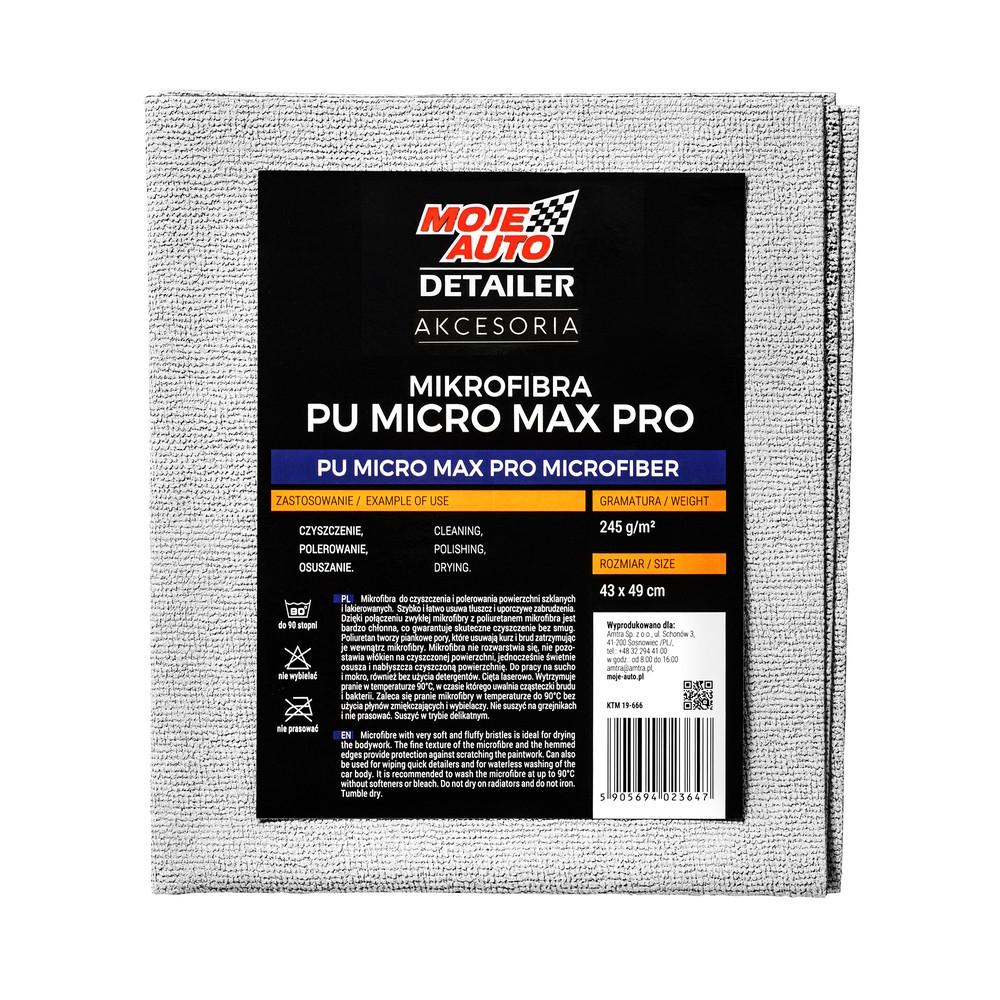 AMTRA Krpa Microfiber Detailer Pu Micro Max Pro 245G/M2 49X43Cm