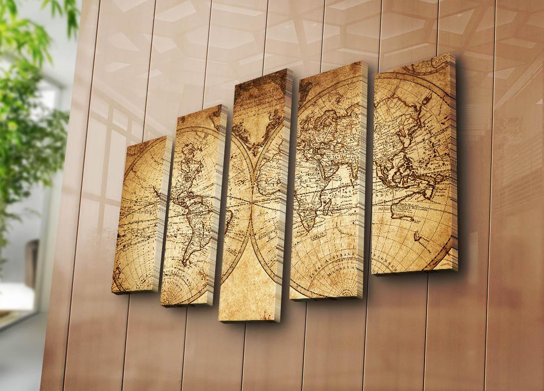 Wallity slika na platnu od 5 dijelova