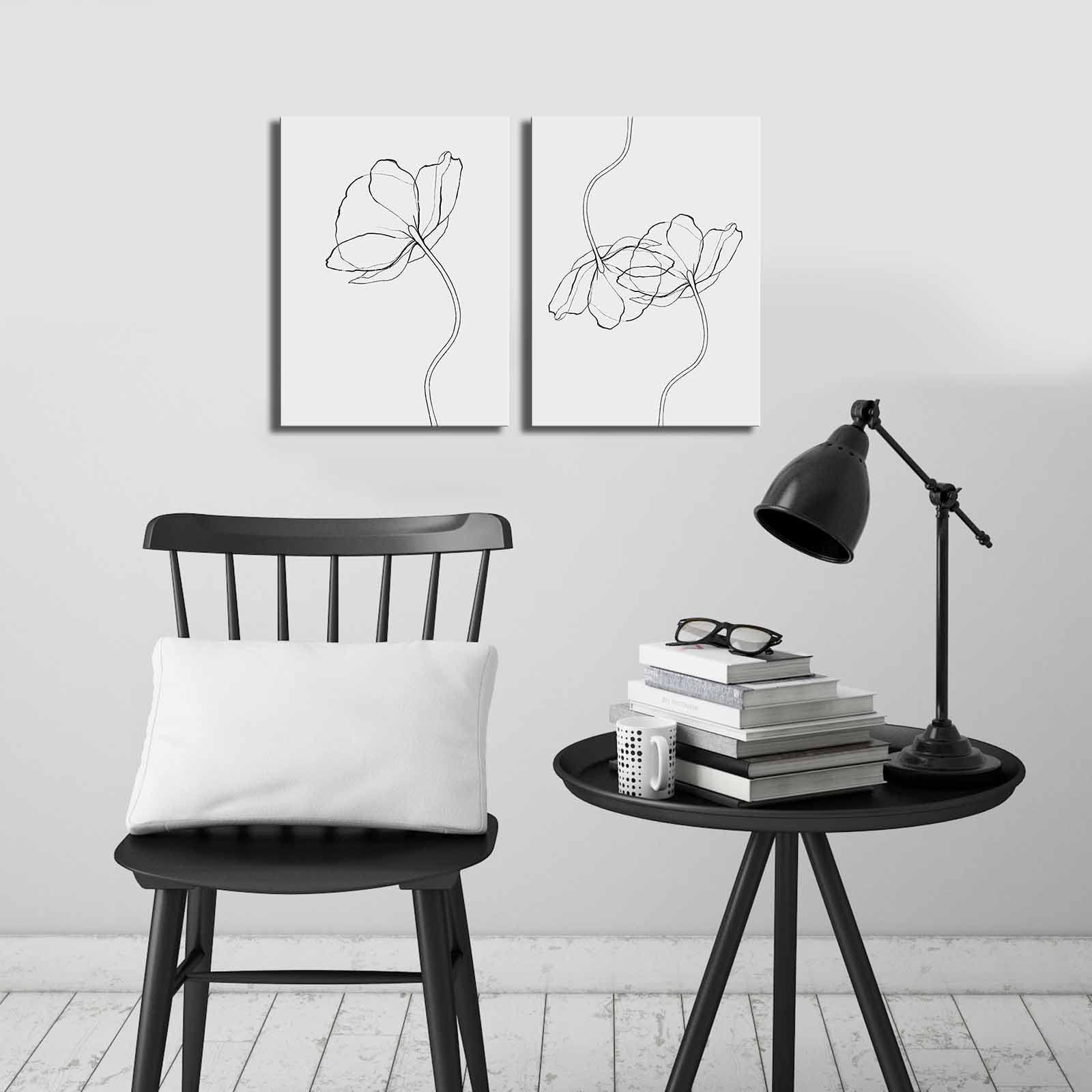 Wallity slika na platnu u 2 dijela