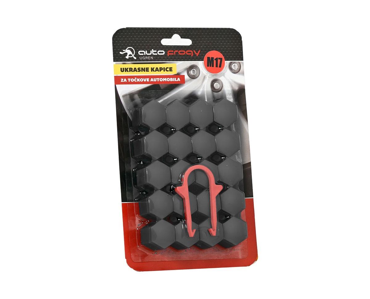 Poklopci Šarafa Točka Crni 17Mm 20/1