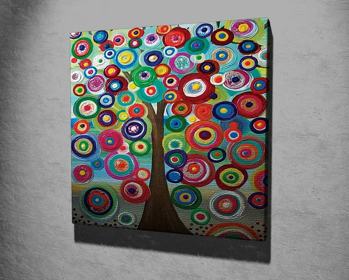 Slika na zidu na platnu 45x45cm