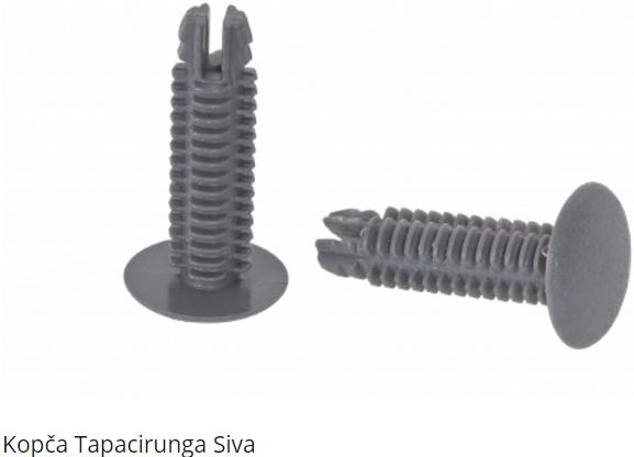 Kopča Tapacirunga Yugo In Siva