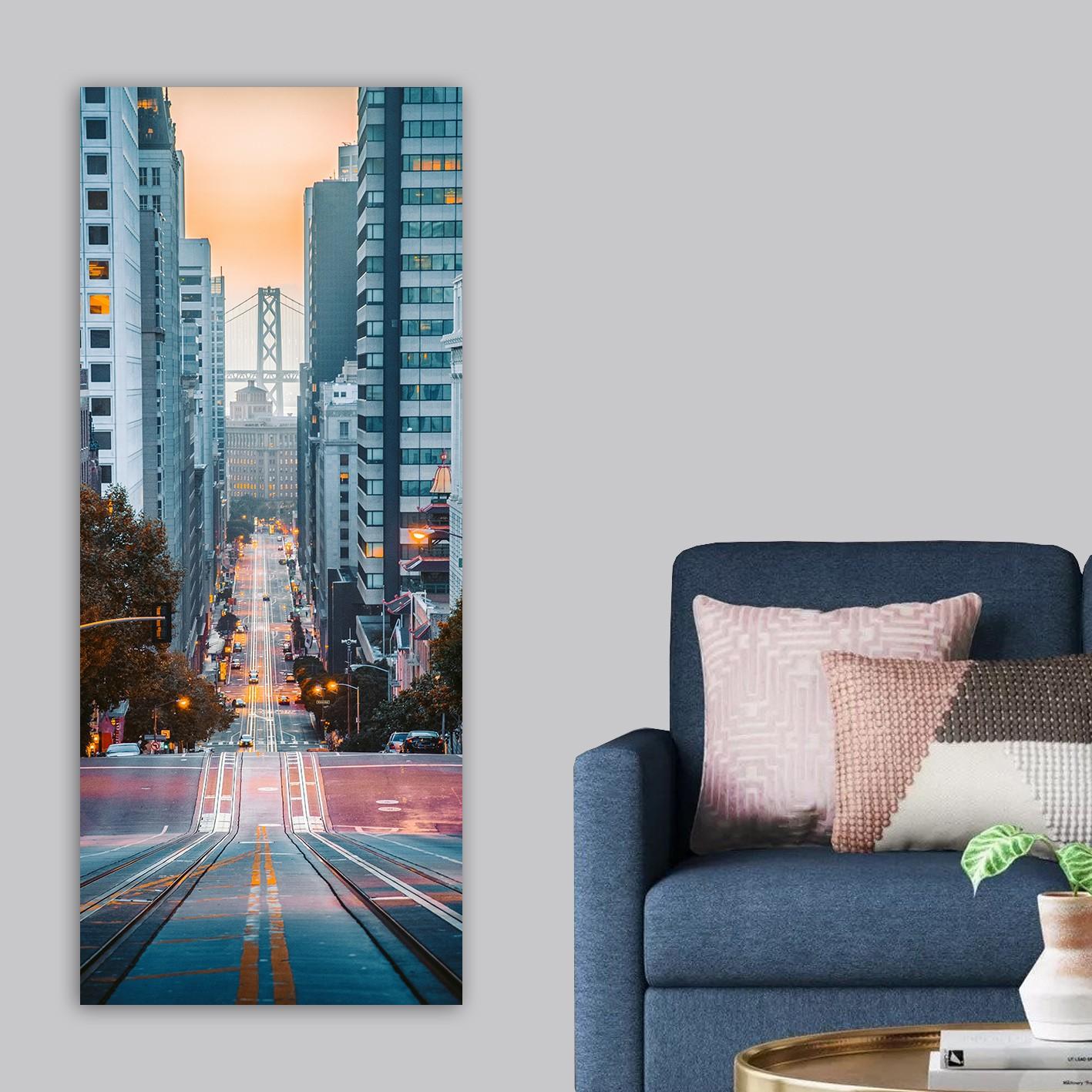 Slika na zidu na platnu 50x120cm