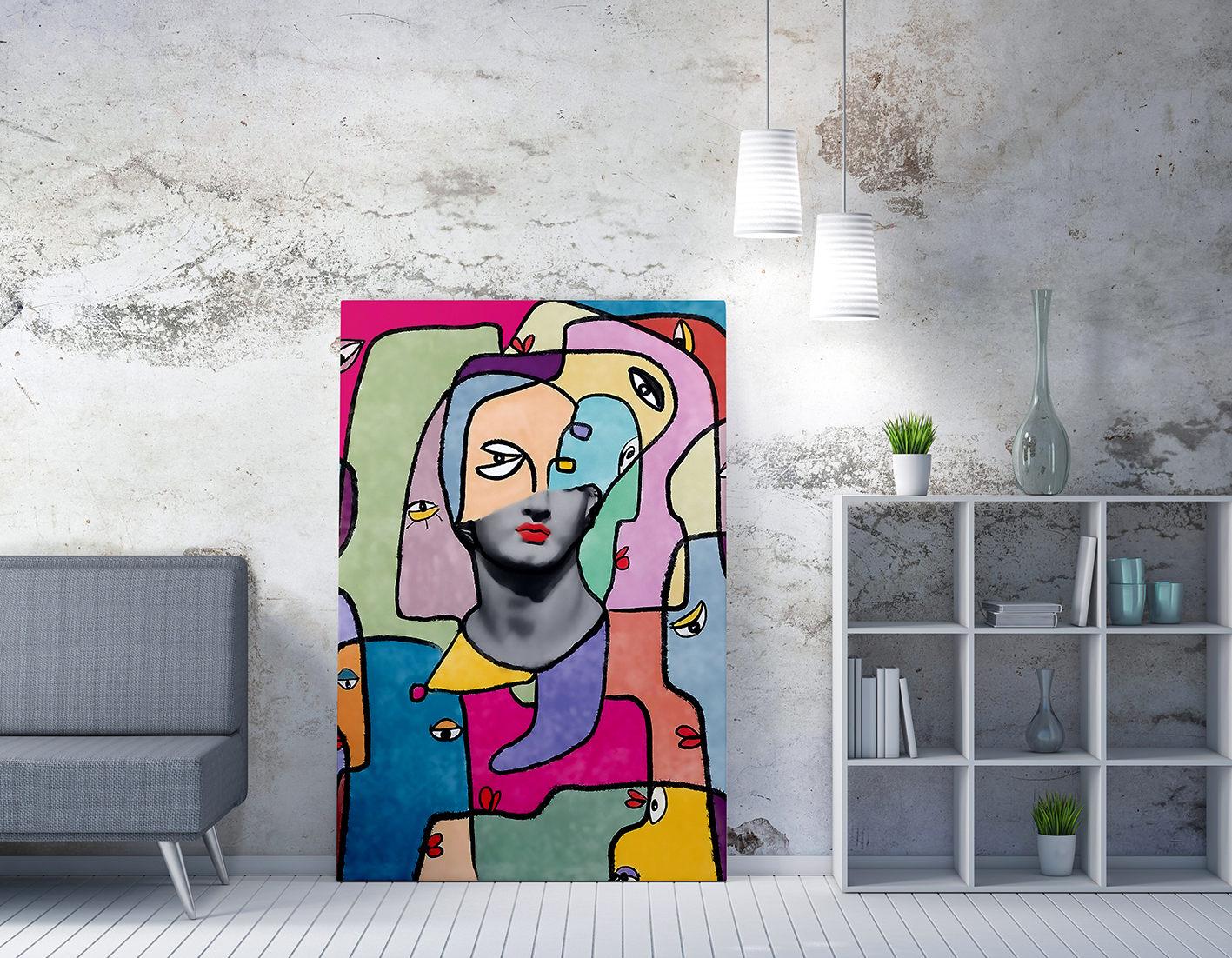 Slika na platnu Wallity 50x70cm