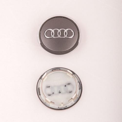 Čep Za aluminijumsku Felugu Asy Audi Sivi Hrom Prsten 69/57Mm