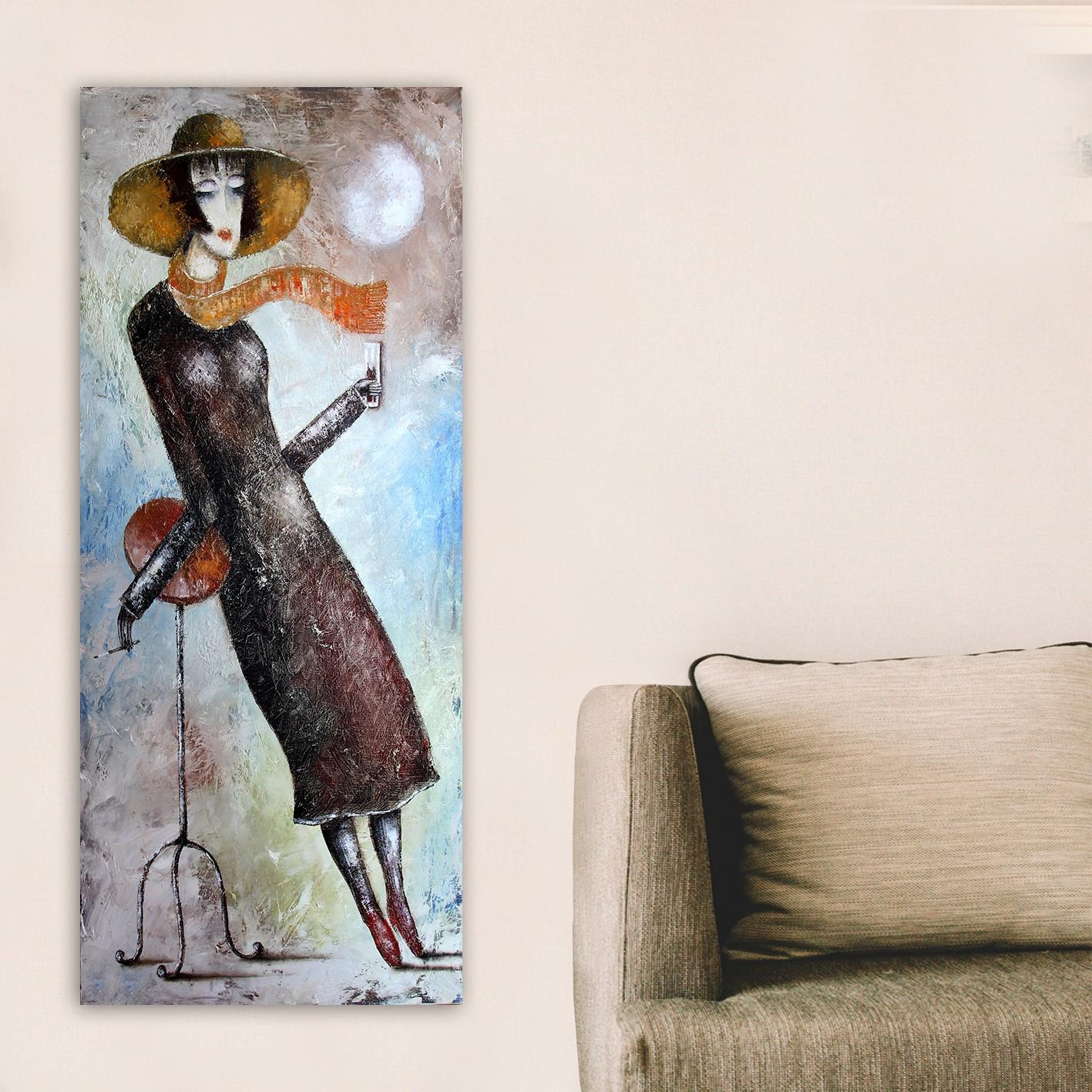 Slika na zidu na platnu 50x120cm