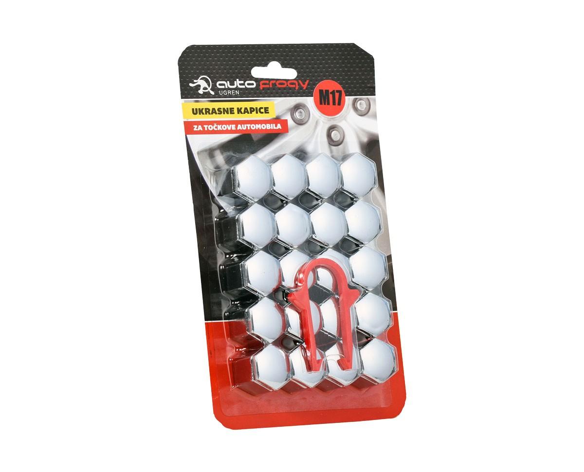 Poklopci Šarafa Točka Hrom 17Mm 20/1