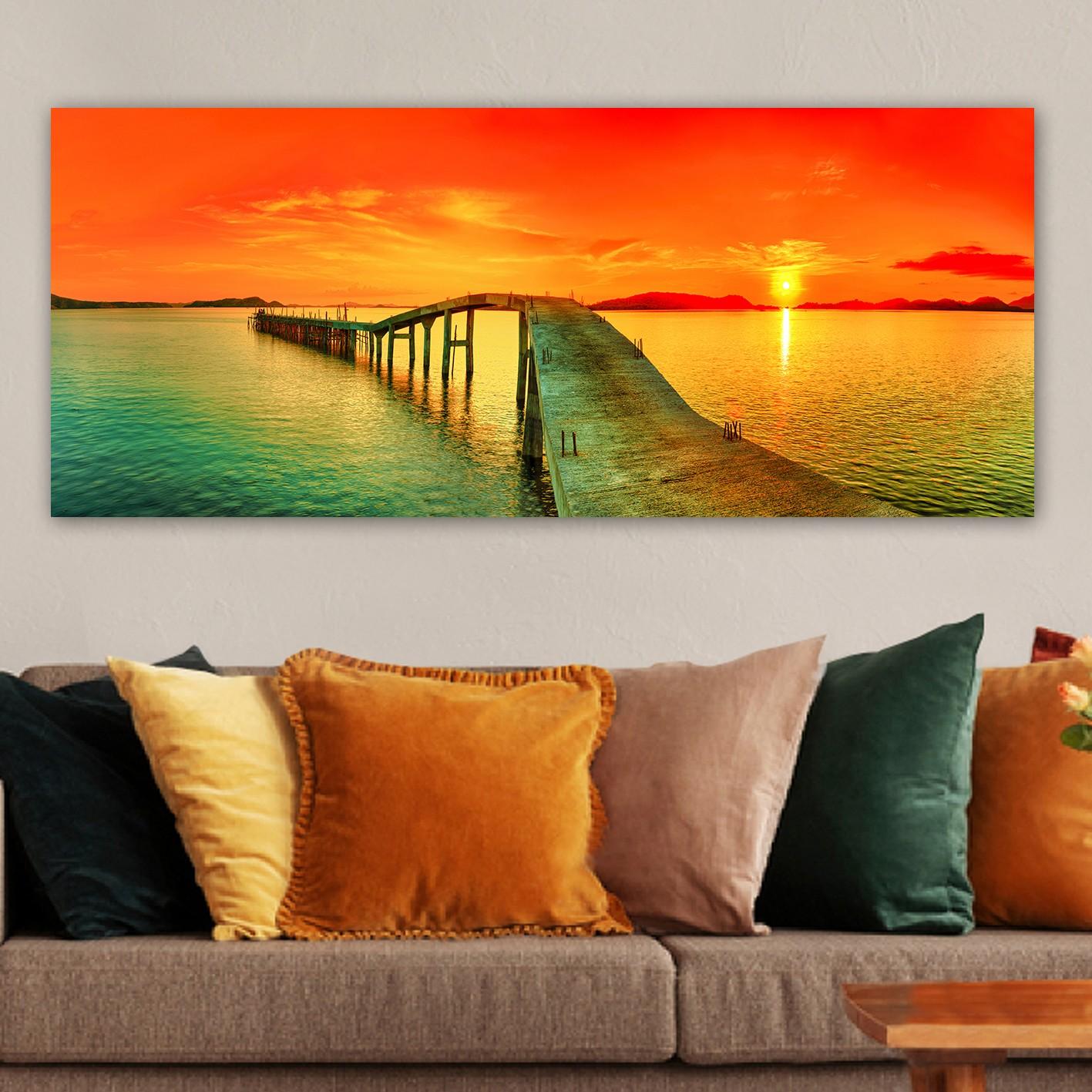 Slika na zidu na platnu 50x120cm