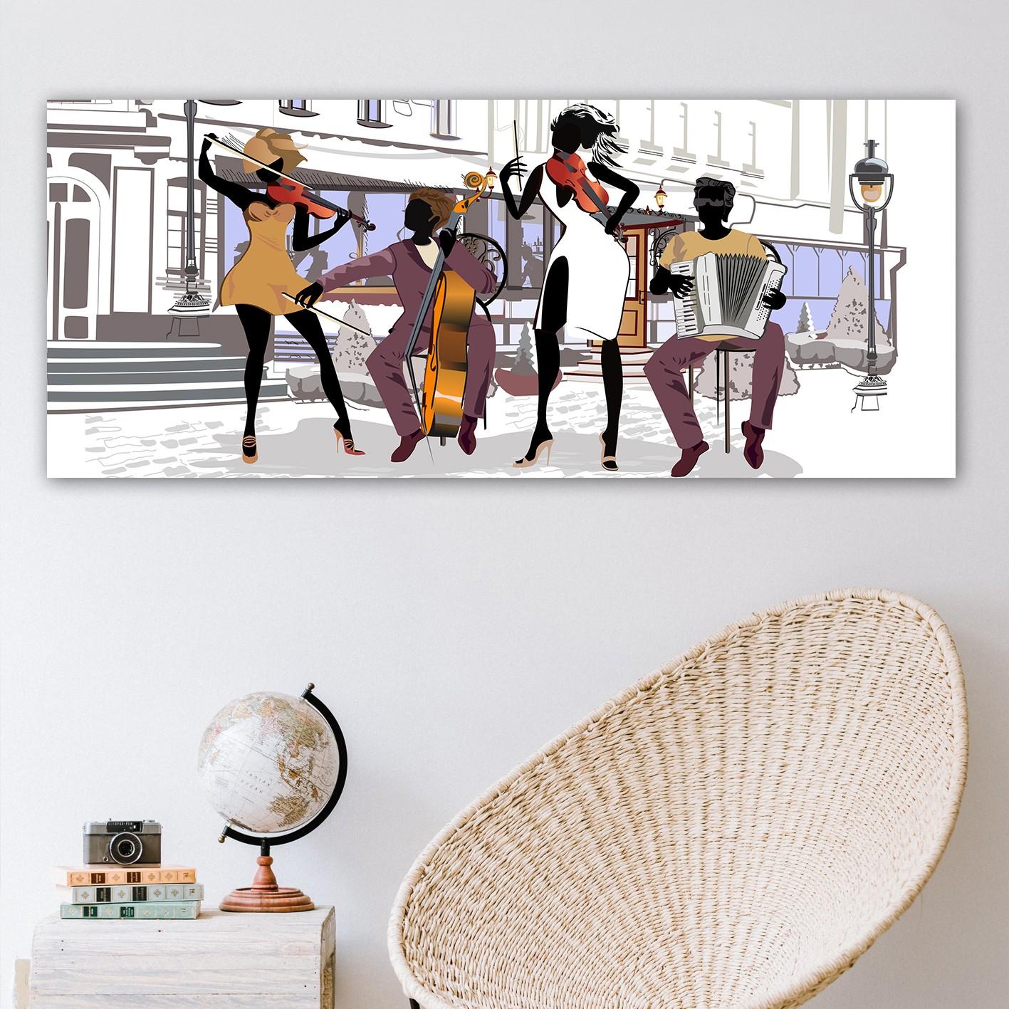 Slika na zidu na platnu 50x120cm