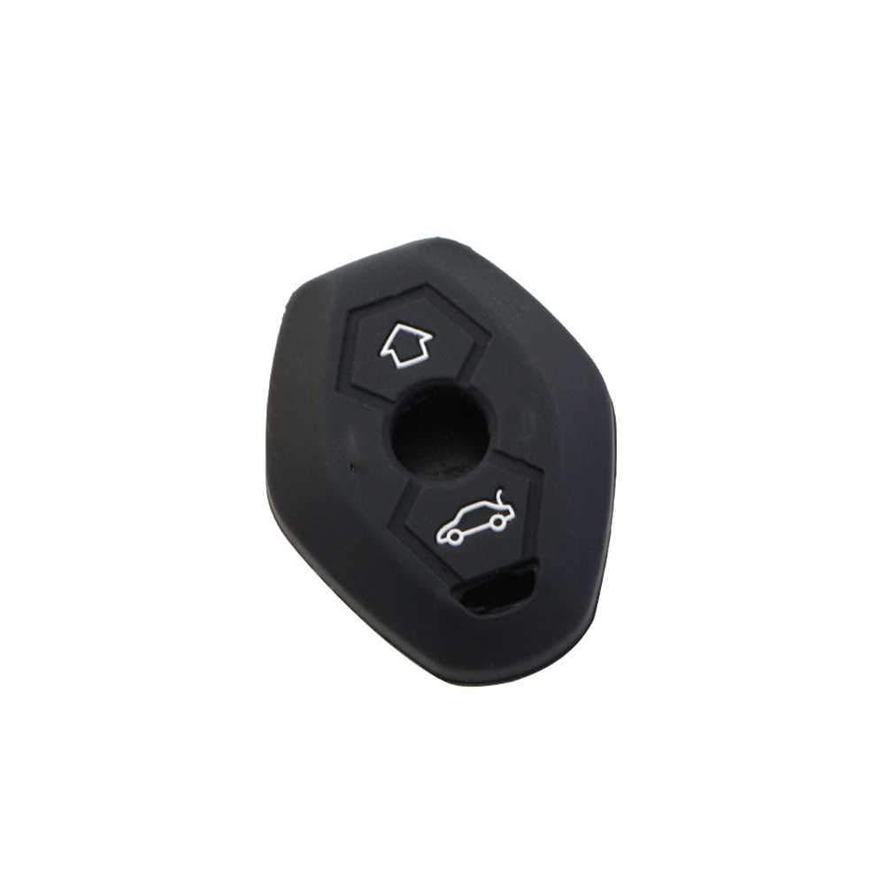 Navlaka Za Ključ Silikonska Bmw Tip 1 Crna (Dvije Tipke)