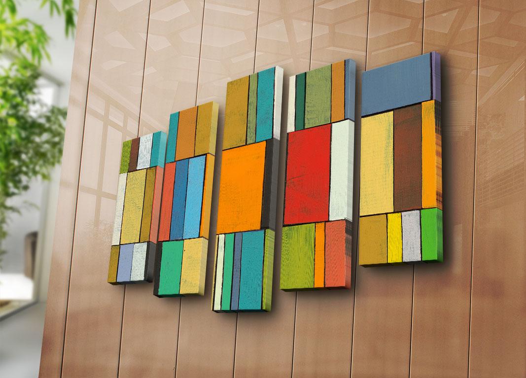 Wallity slika na platnu od 5 dijelova