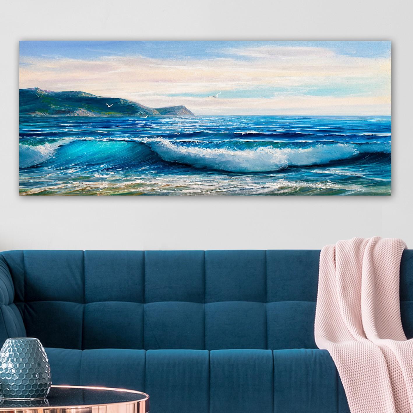 Slika na zidu na platnu 50x120cm