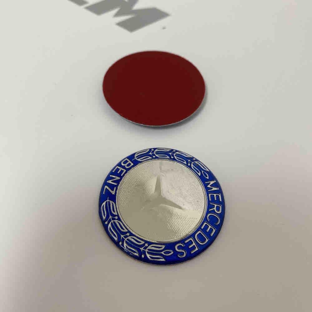 Oznaka Plastična Asy Mercedes Fi38Mm (Plavi Rub)
