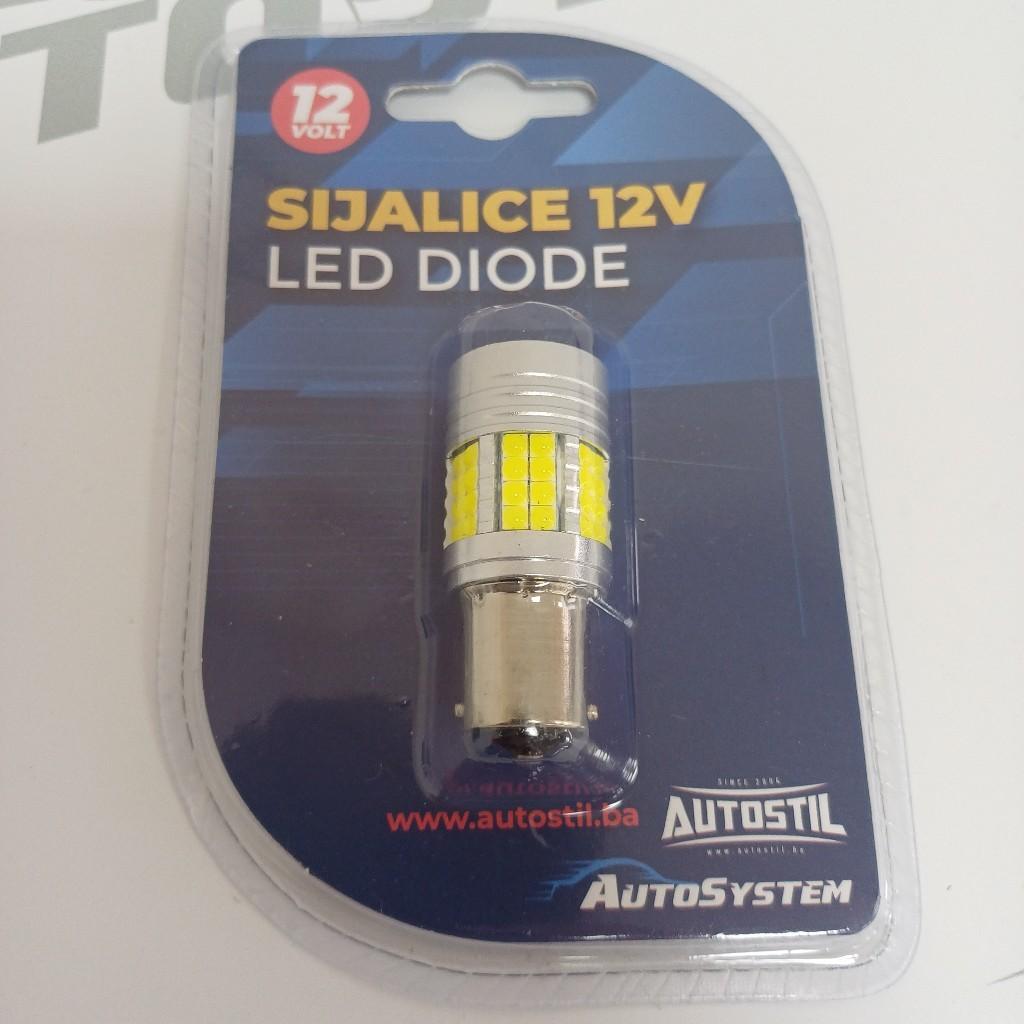 Autosystem Sijalica Led 12V Ba15S 22W Canbus Bijela (Komad)