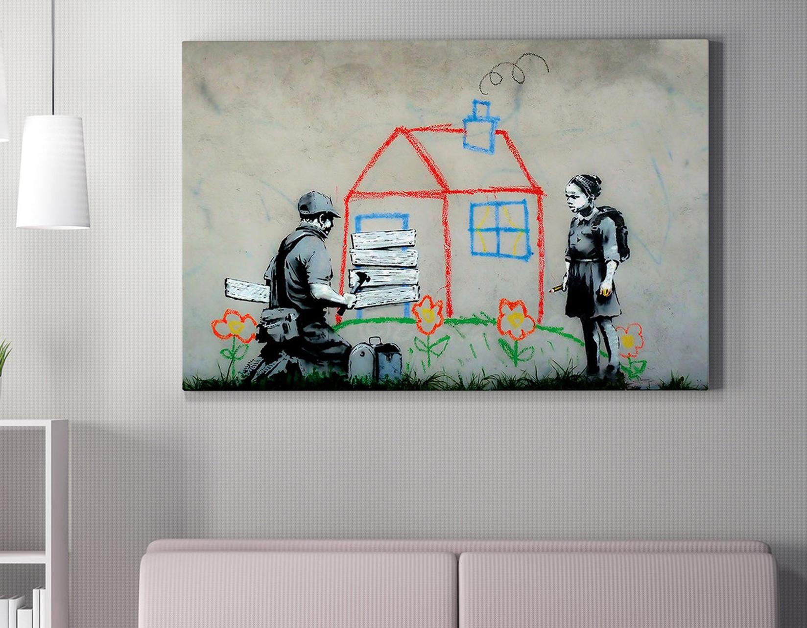 Slika na zidu na platnu 50x70cm