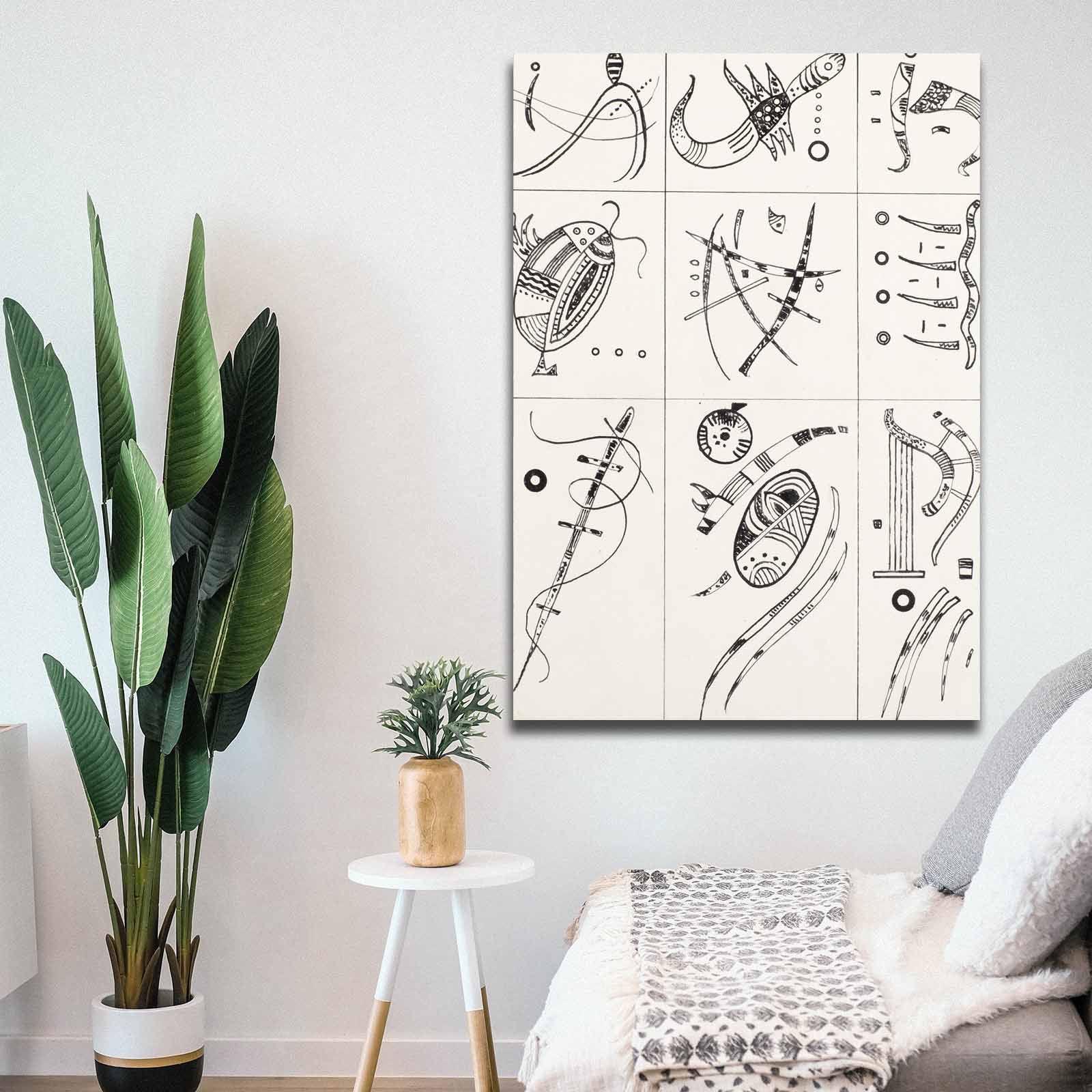 Slika na zidu na platnu 70x100cm