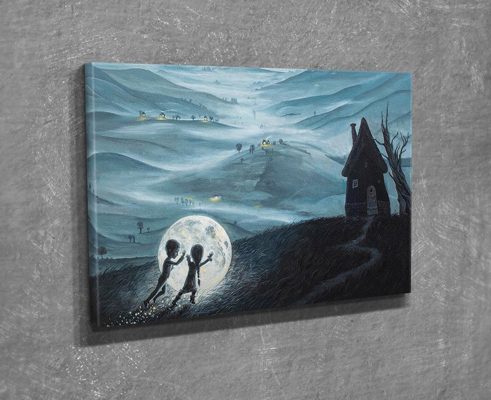 Slika na zidu na platnu 30x40cm