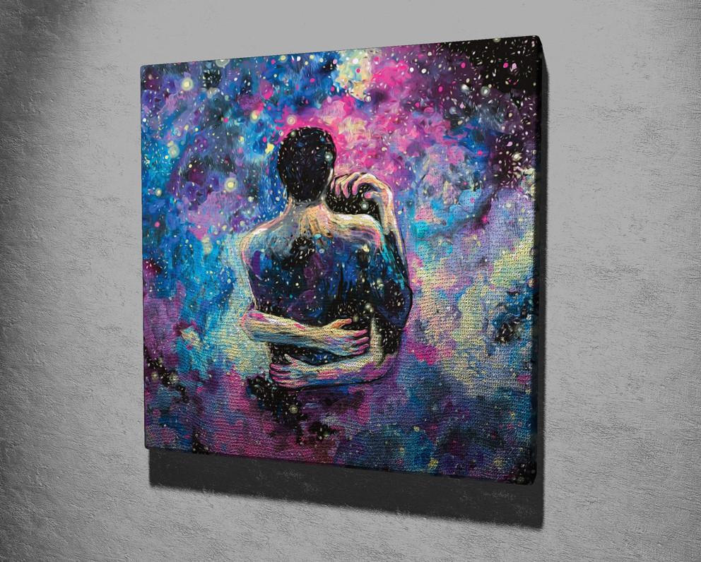 Slika na zidu na platnu 45x45cm