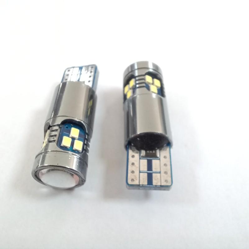 Autosystem Sijalice Led 12V T10 W5W Canbus 18 Smd Bijela (Par)