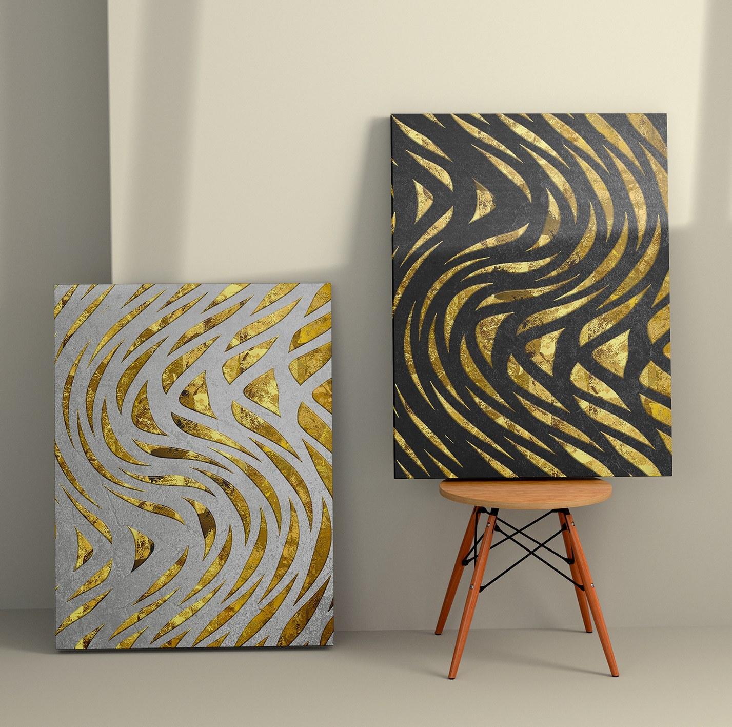 Wallity slika na platnu u 2 dijela