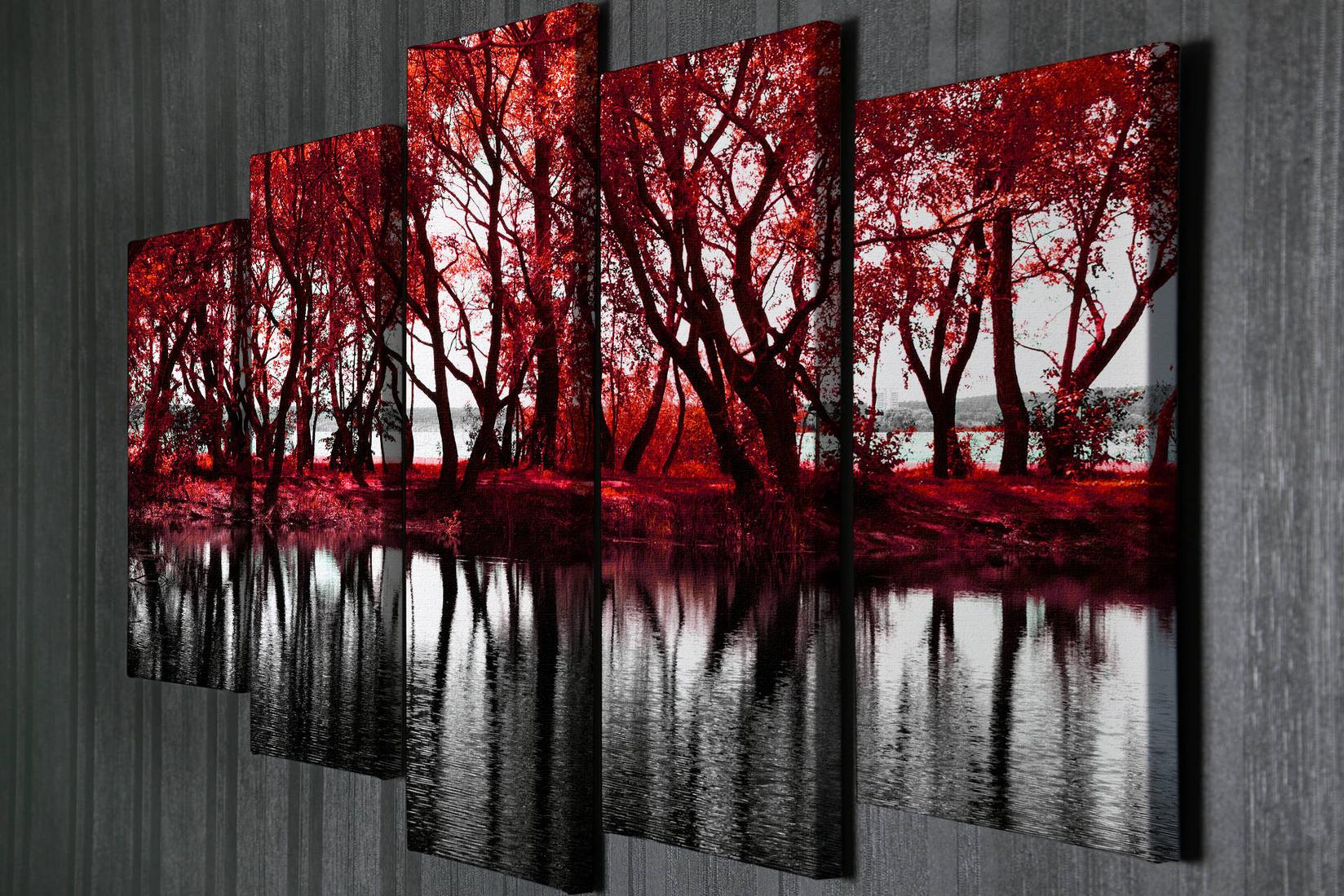 Wallity slika na platnu od 5 dijelova