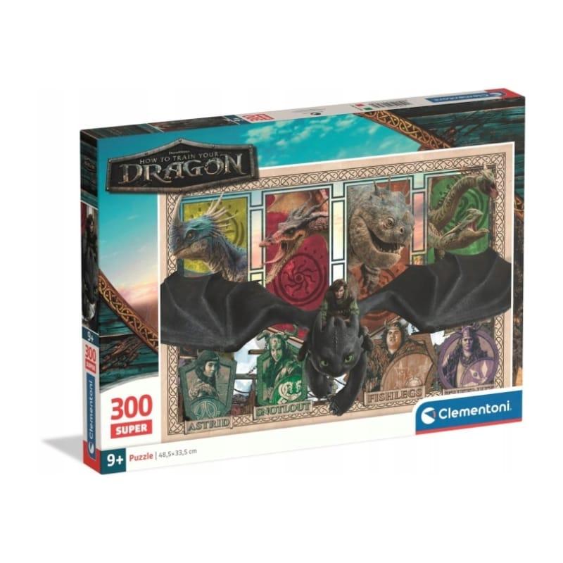 Clementoni Slagalica Kako Izdresirati Zmaja 2025 21748, 300 Delova
