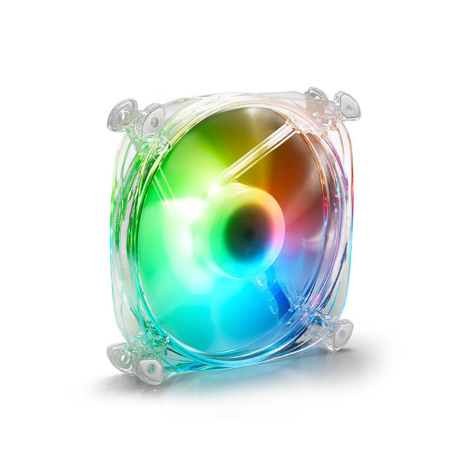 Sharkoon Ventilator gaming, Shark disc RGB, 120mm, Bijeli