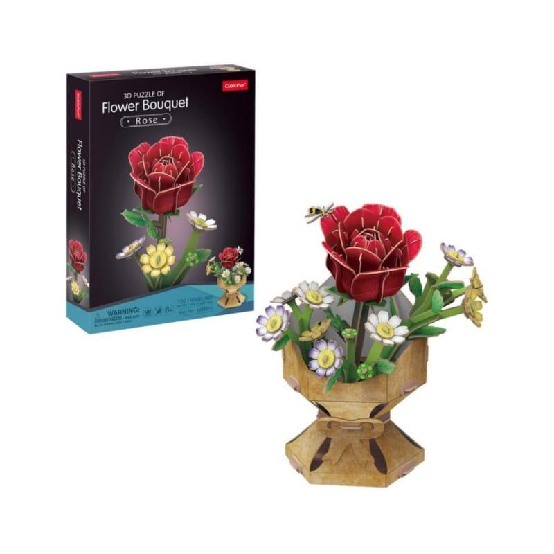 Cubic fun Slagalica Flower Bouquet