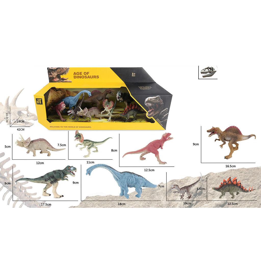Svijet dinosaura, 8 komada u setu
