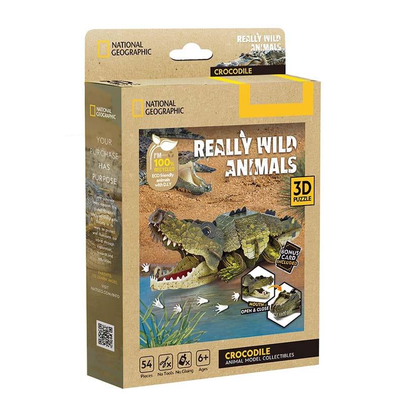 Cubic fun Slagalica Crocodile Ds1182H, 43 Dela