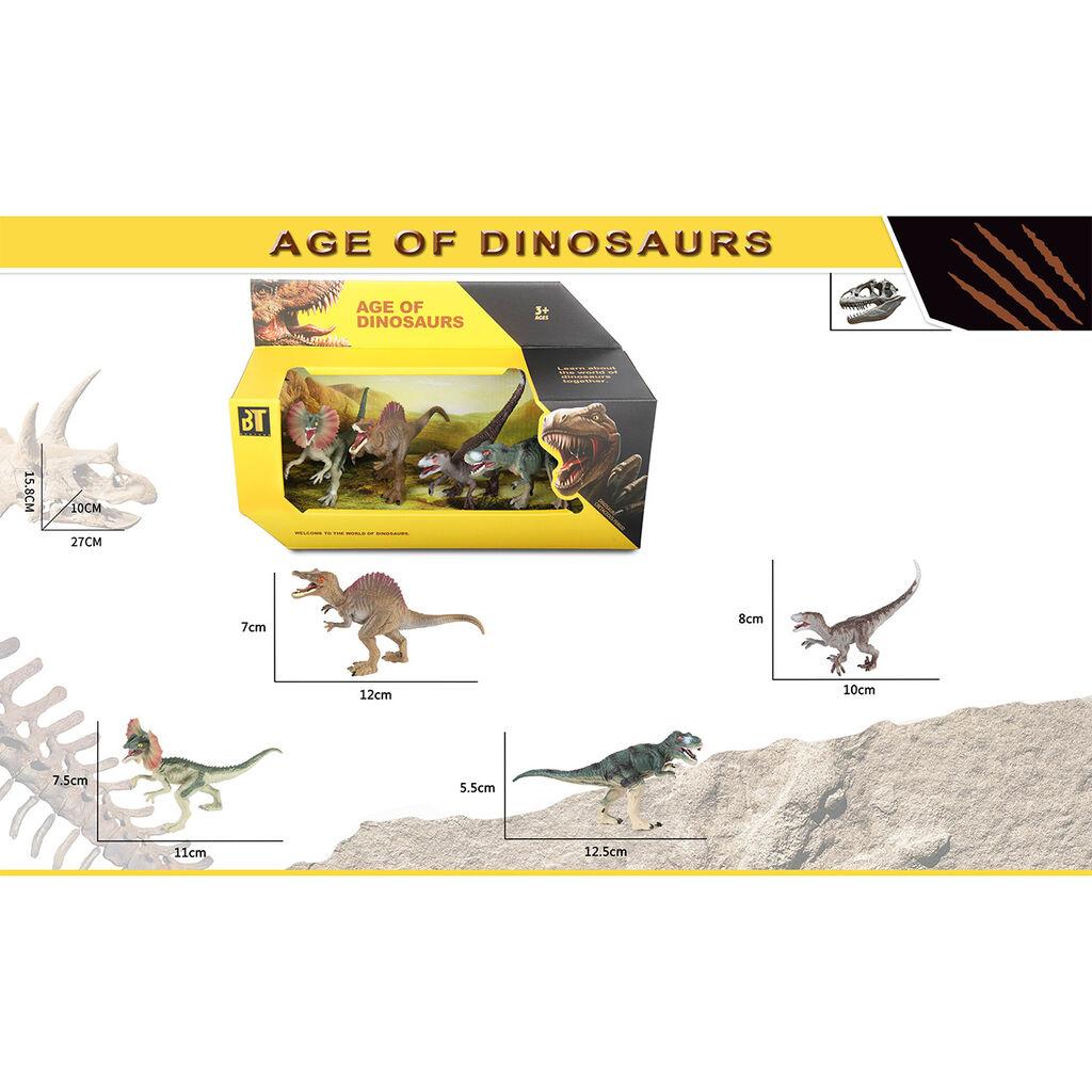 Svijet dinosaura, 4 komada u setu
