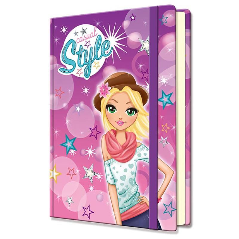 Dnevnik Super Star BD320703, Roze