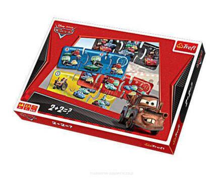 Disney Link Cars, Sabiranje 2+2 Cars Trefl