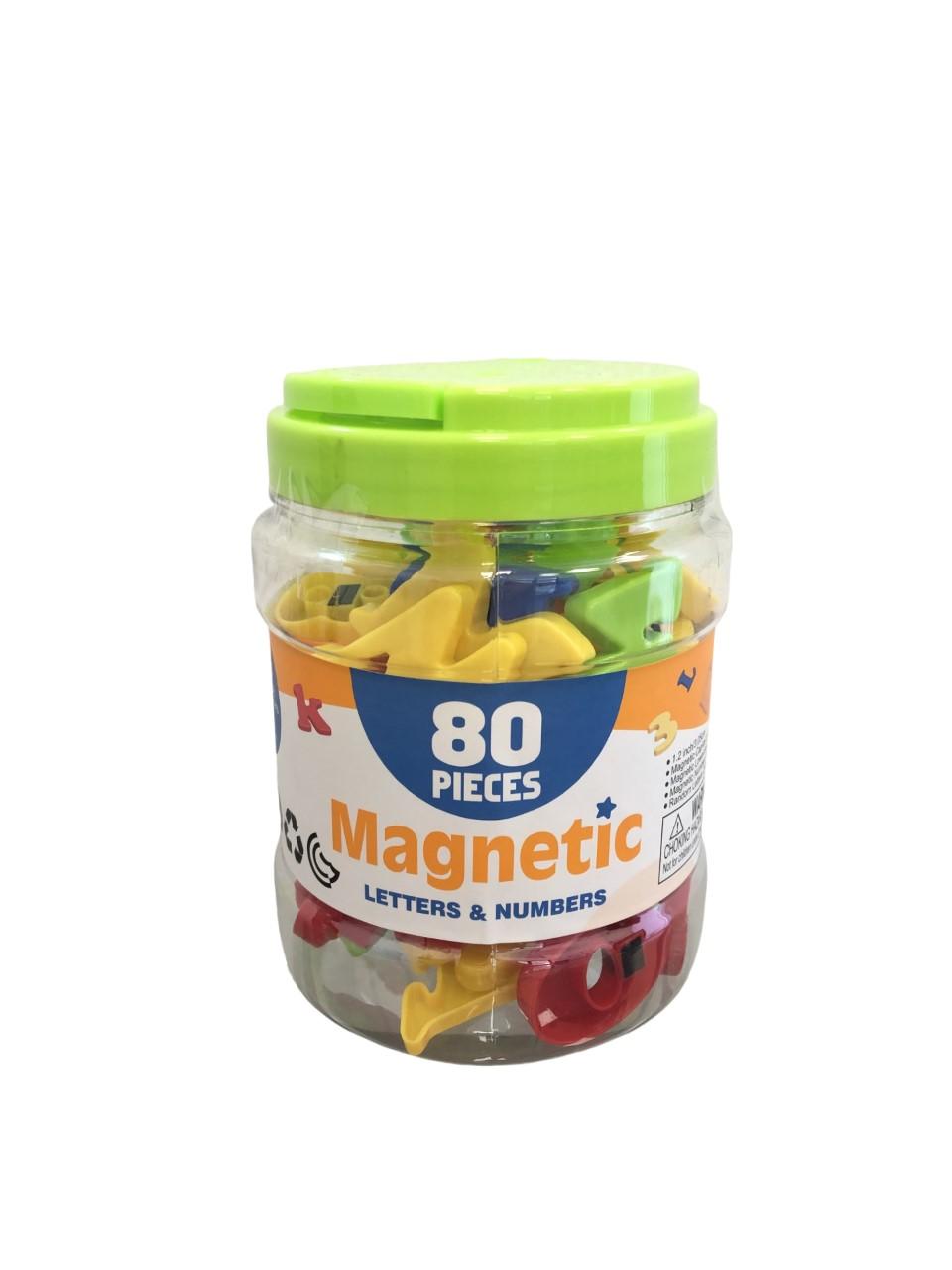 Magnetna slova i brojevi Igr 80 kom FW43978