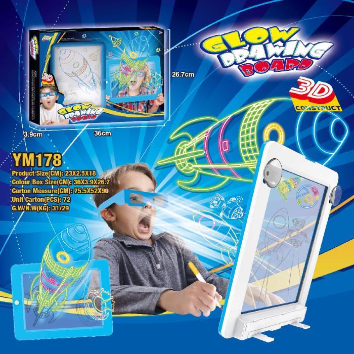Ploča za crtanje 3D Sketchpa Igr YM177/YM178