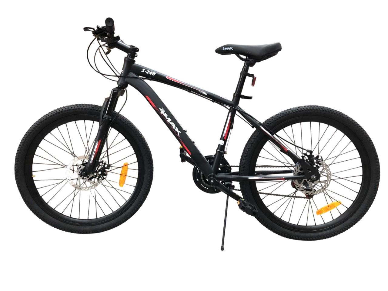 Bicikl za decu, 4Max S-60, 24", Crni