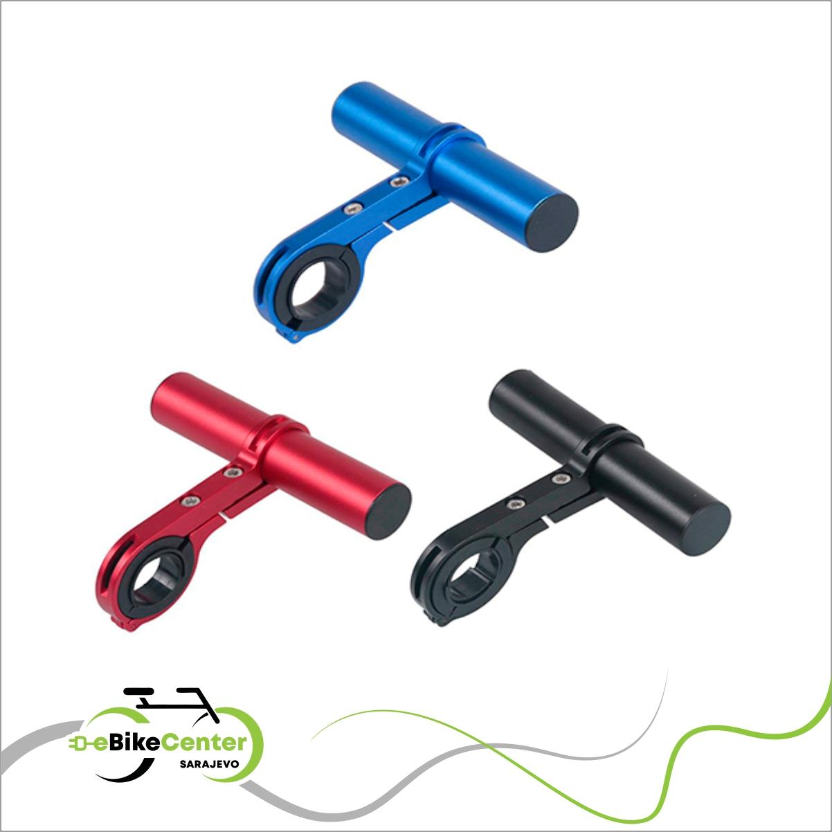 Aluminijski produžetak upravljača / nosač za romobil 10cm