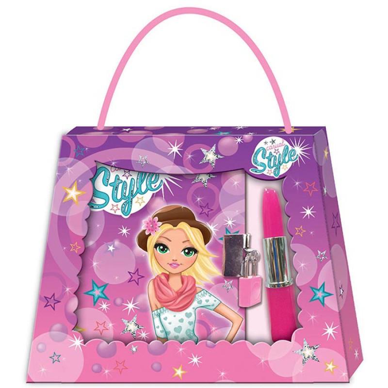 Super Star set Dnevnik T640703, Roze
